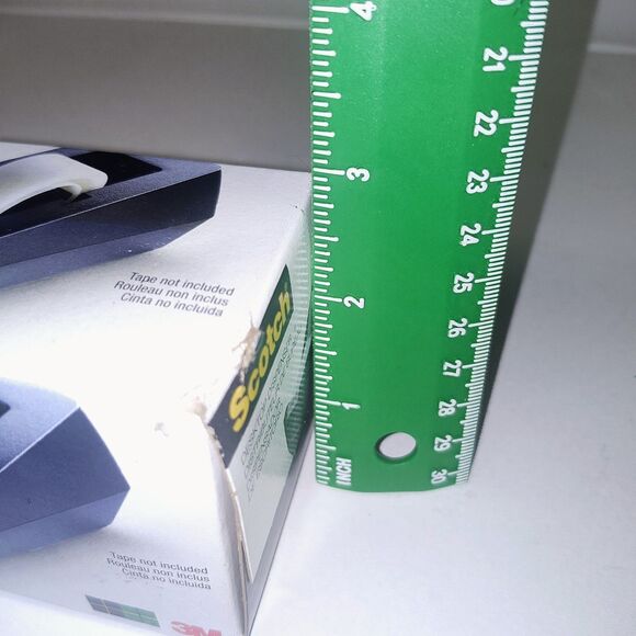 Scotch Classic Desktop Tape Dispenser, Weighted Non-Skid Base C-38 Black w/ Tape - Picture 9 of 9